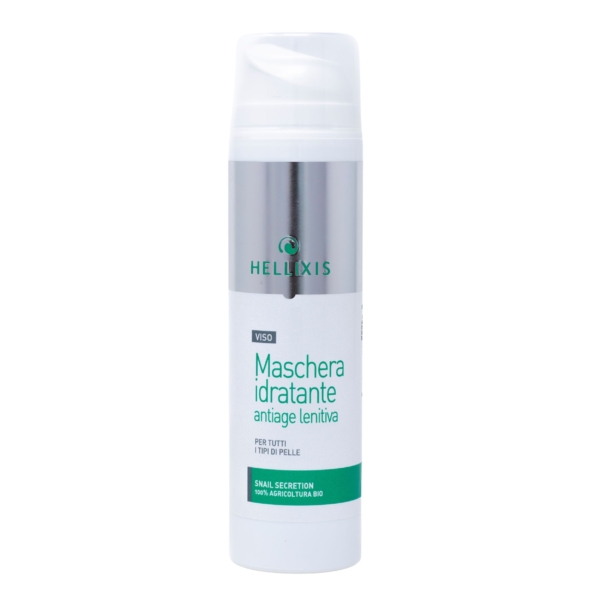 Maschera viso idratante antiage con bava di lumaca